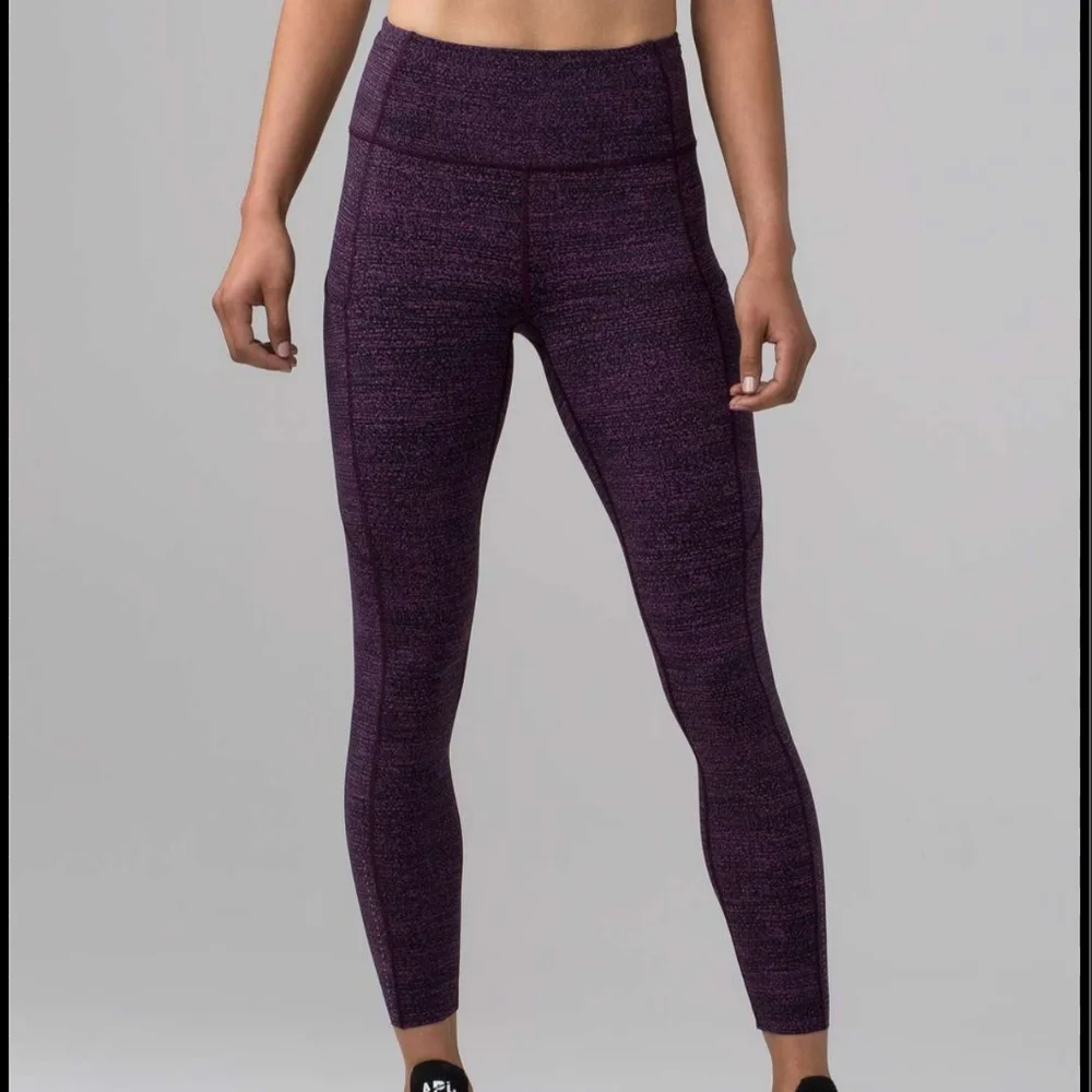 Rare Lululemon Fast & Free 7/8 Tight II Nulux 25